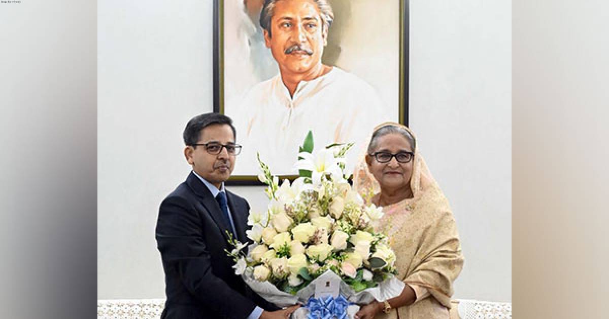 Indian envoy calls on Bangladesh PM Sheikh Hasina, conveys greetings of PM Modi on her election victory